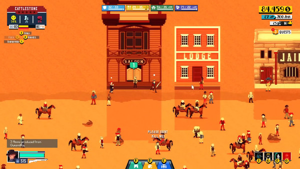 Screenshot of Gunman And The Witch