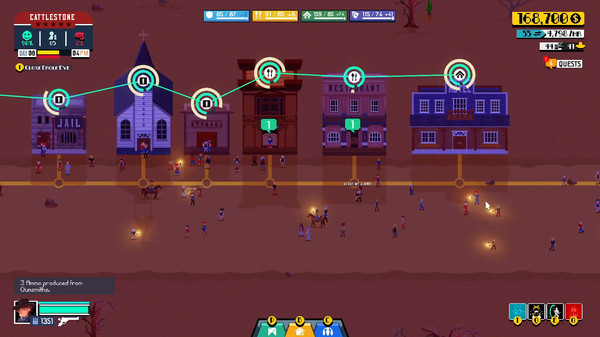 Screenshot of Gunman And The Witch