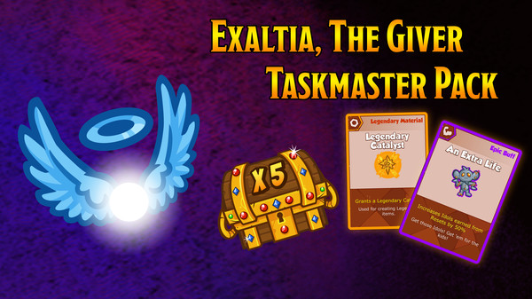 Crusaders of the Lost Idols: Exaltia, the Giver Taskmaster Pack Crusaders of the Lost Idols: Exaltia, the Giver Taskmaster Pack