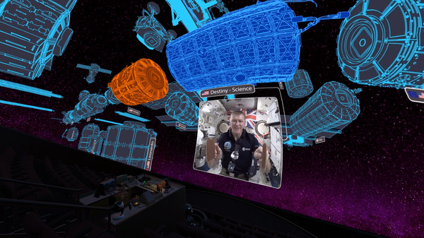 скриншот ISS 360° Tour with Tim Peake 4
