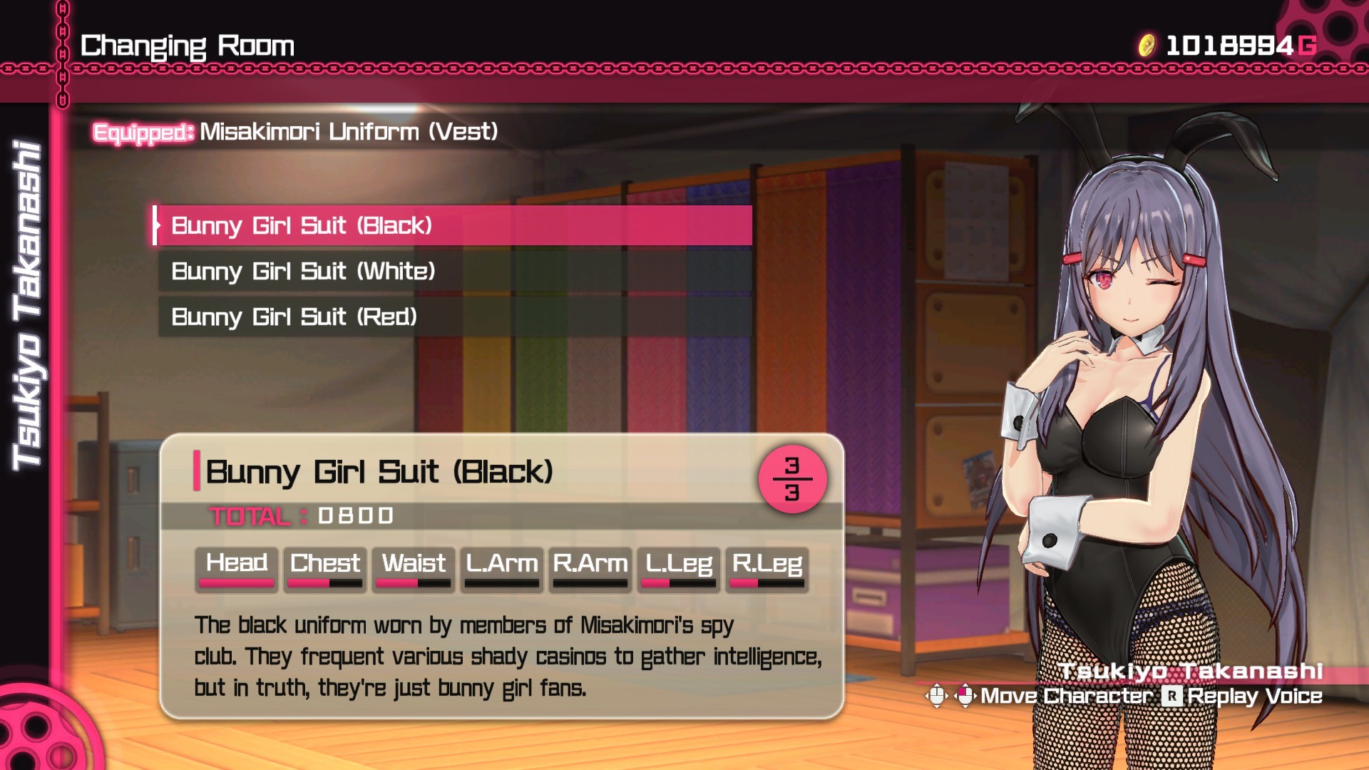Bullet Girls Phantasia - Costume Set: Bunny Girl Suits screenshot screenshot 1
