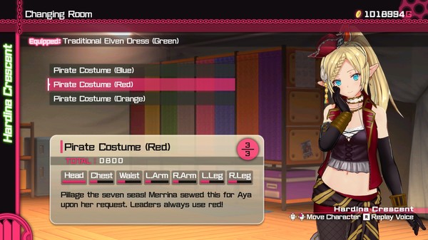 скриншот Bullet Girls Phantasia - Costume Set: Pirate Costumes 2