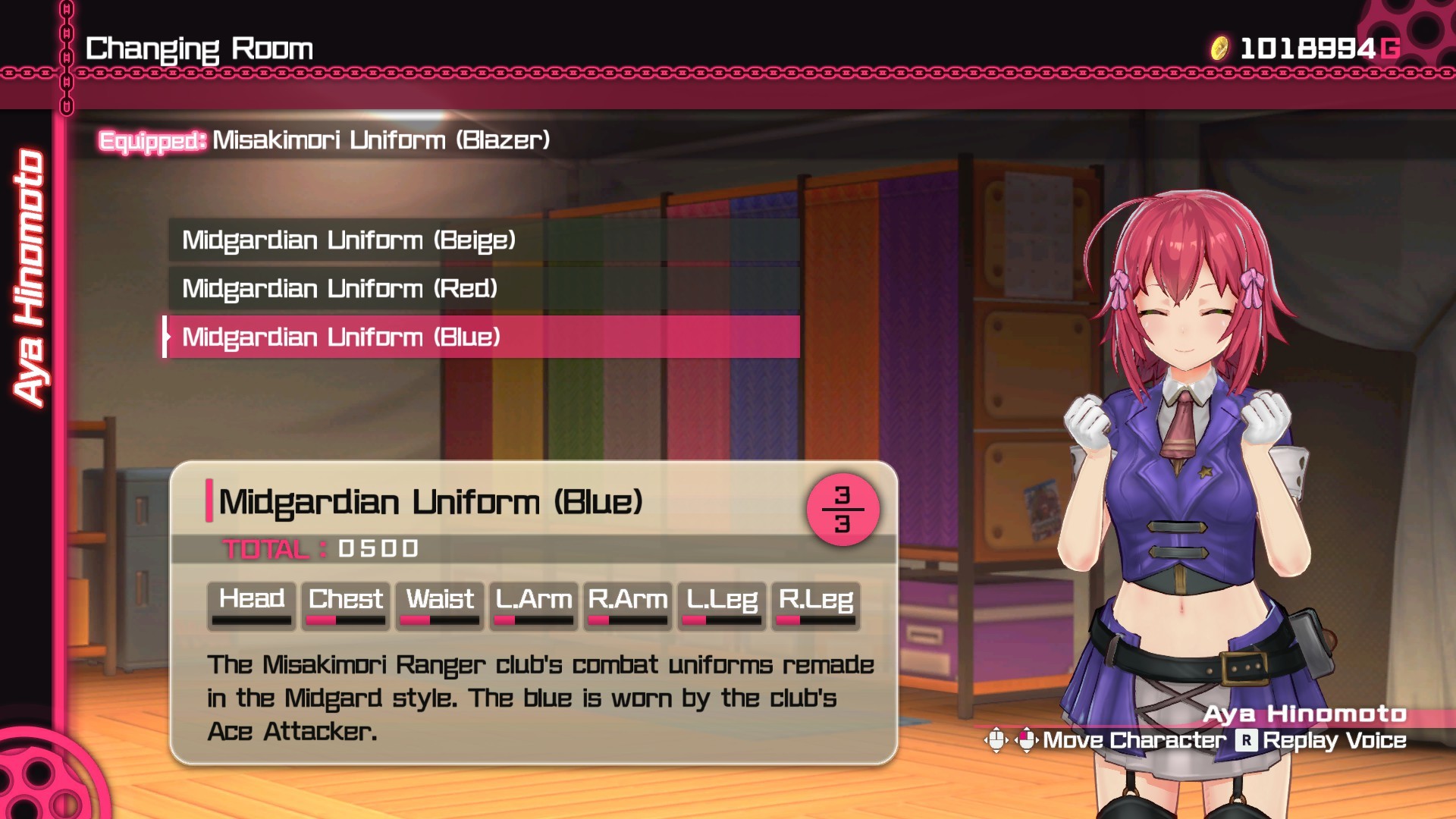 Bullet Girls Phantasia - Costume Set: Midgardian Uniforms screenshot screenshot 3