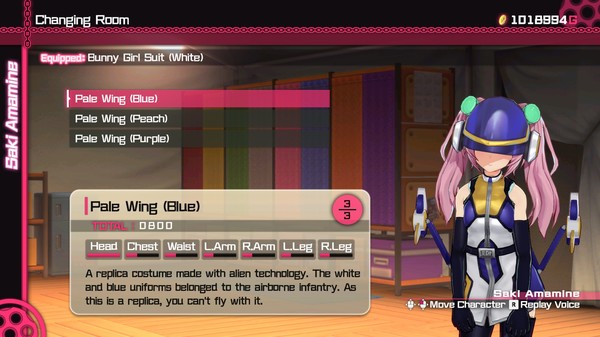 скриншот Bullet Girls Phantasia - Costume Set: Pale Wings 1