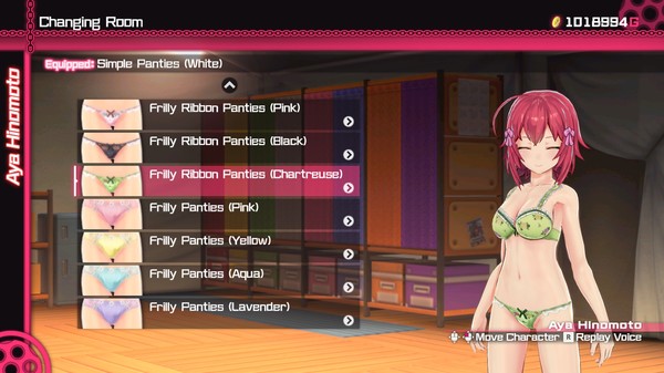 скриншот Bullet Girls Phantasia - Underwear Set: Frilly Ribbon 4