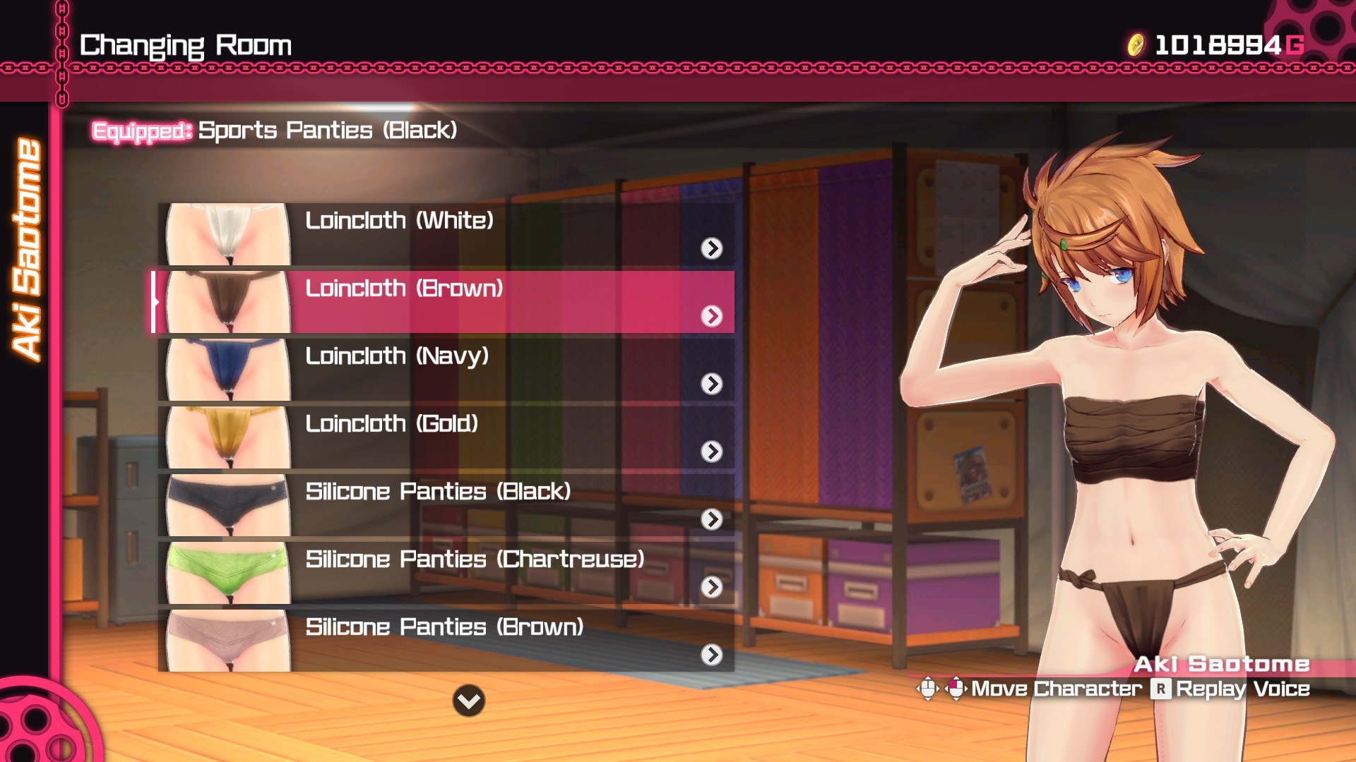 Bullet Girls Phantasia - Underwear Set: Chest Binding & Loincloth screenshot screenshot 2