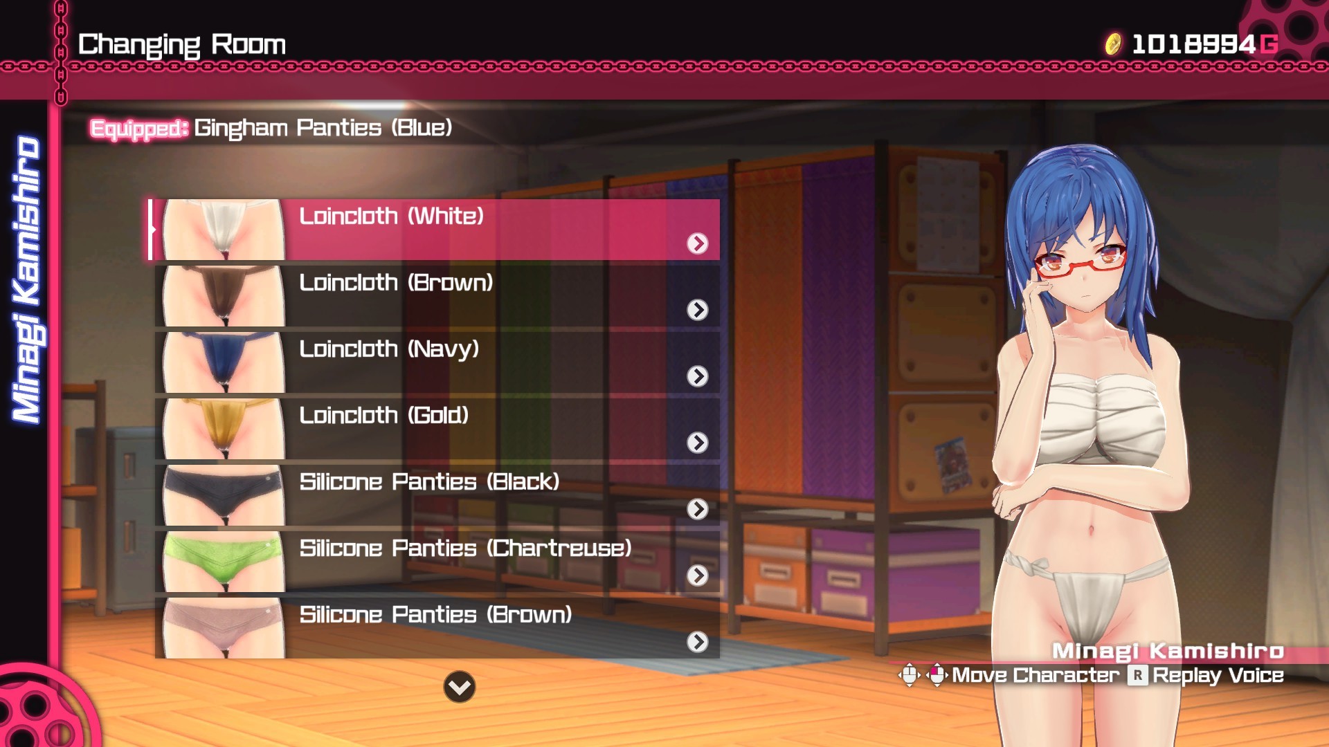 Bullet Girls Phantasia - Underwear Set: Chest Binding & Loincloth screenshot screenshot 1
