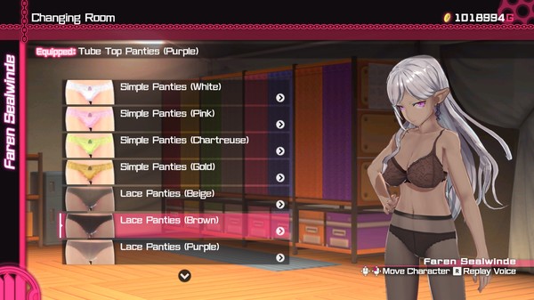 скриншот Bullet Girls Phantasia - Underwear Set: Lace 2