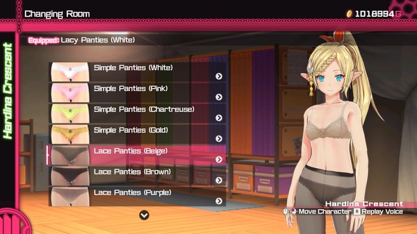 скриншот Bullet Girls Phantasia - Underwear Set: Lace 1