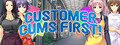 Customer Cums First! logo