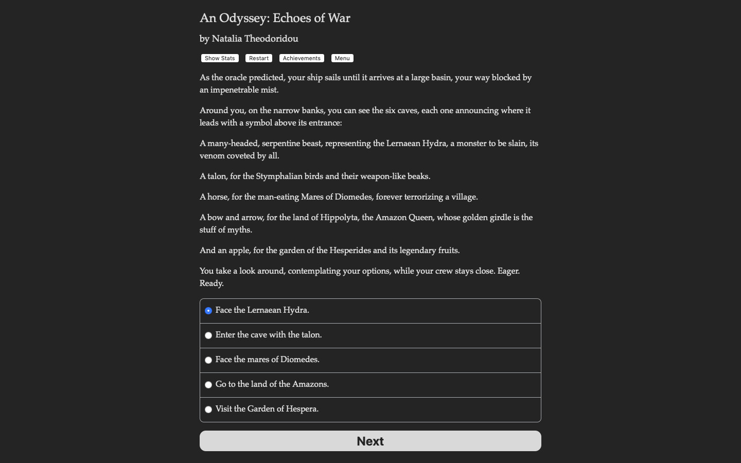 An Odyssey: Echoes of War Demo #4