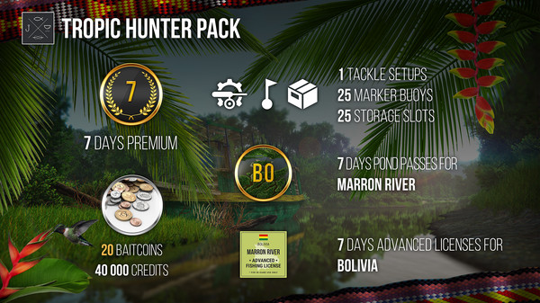 скриншот Fishing Planet: Tropic Hunter Pack 2