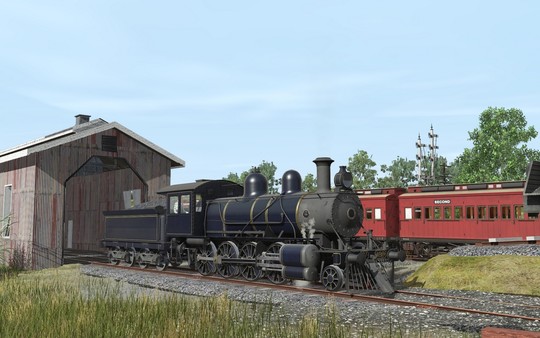 скриншот Trainz 2019 DLC - ZecRail V499 Blue & Gold and Christmas 2019 1