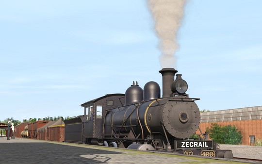 скриншот Trainz 2019 DLC - ZecRail V499 Blue & Gold and Christmas 2019 5