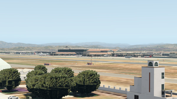 скриншот X-Plane 11 - Add-on: Aerosoft - Airport Malaga XP 2