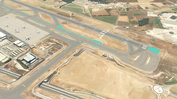 скриншот X-Plane 11 - Add-on: Aerosoft - Airport Malaga XP 0