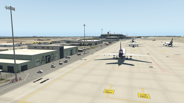 скриншот X-Plane 11 - Add-on: Aerosoft - Airport Malaga XP 3