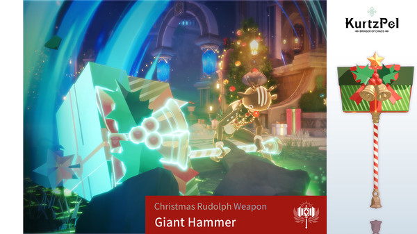 скриншот KurtzPel - Christmas Gift Giant Hammer 0