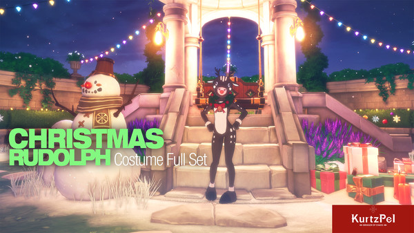 скриншот KurtzPel - Christmas Rudolph Costume Set 1