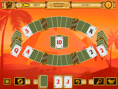 Egypt Solitaire. Match 2 Cards