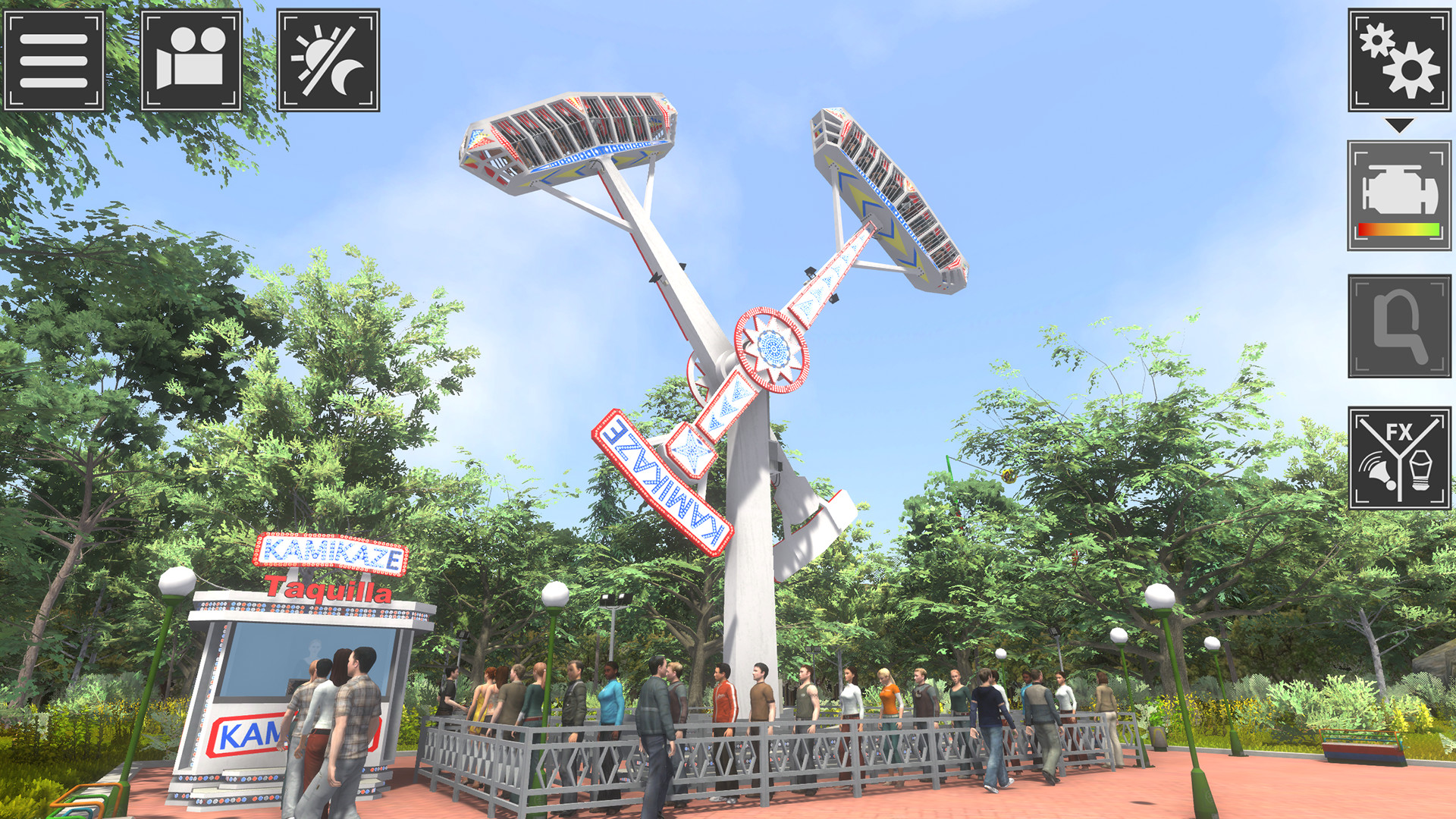 Theme Park Simulator: Rollercoaster Paradise