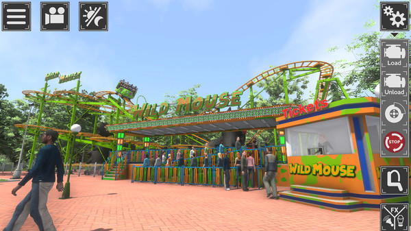 скриншот Theme Park Simulator 2