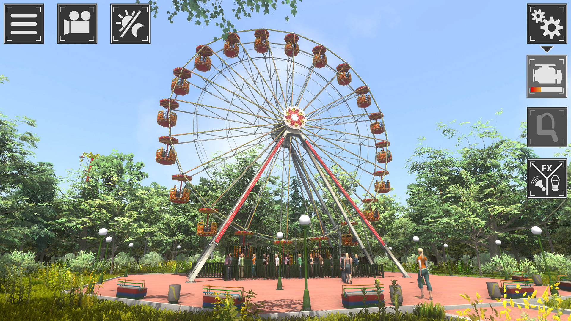 Theme Park Simulator: Rollercoaster Paradise в Steam