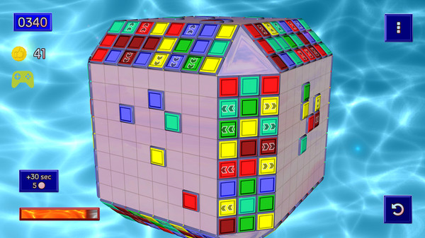 скриншот Tiles Shooter Puzzle Cube 2