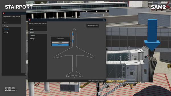скриншот X-Plane 11 - Add-on: SAM WorldJetways 2
