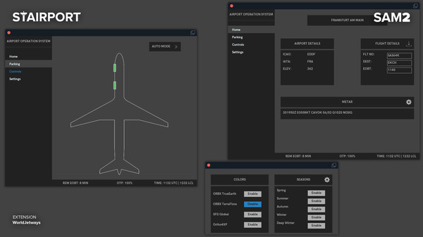 скриншот X-Plane 11 - Add-on: SAM WorldJetways 0