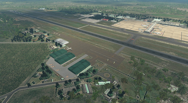 скриншот X-Plane 11 - Add-on: Just Asia - VCBI - Sri Lanka Intl Airport 1