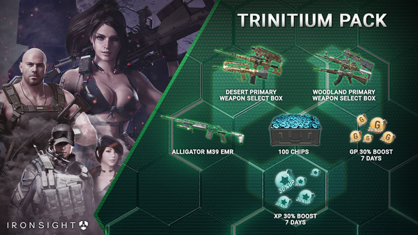 скриншот Ironsight - Trinitium Pack 0