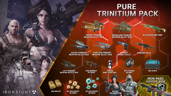 скриншот Ironsight - Pure Trinitium Pack 0