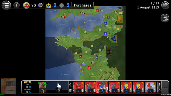 скриншот Wars Across The World: Bouvines 1214 5