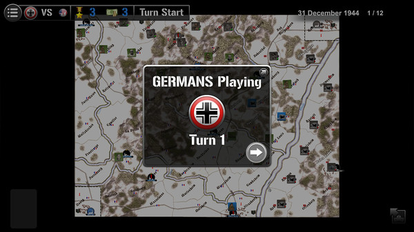 скриншот Wars Across The World: Nordwind 1945 3