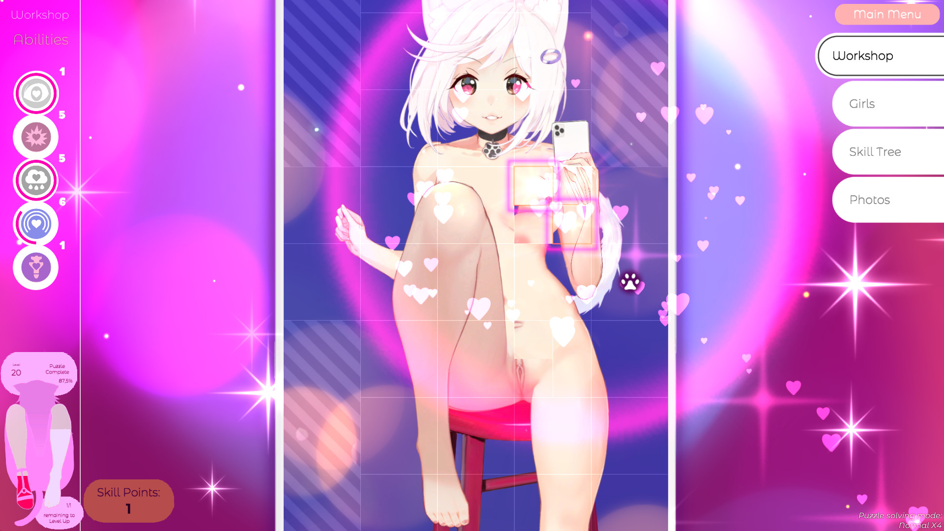 Free Mosaique Neko Waifus R18+ Patch screenshot screenshot 3