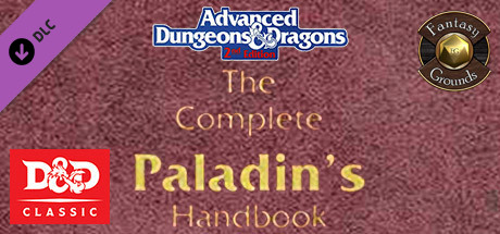 Fantasy Grounds - D&D Classics: PHBR12 The Complete Paladin's Handbook (2E) banner image