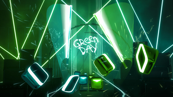 скриншот Beat Saber - Green Day - Holiday 3
