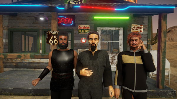 скриншот Beards for 3D Visual Novel Maker 0