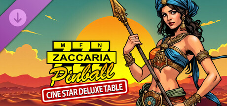 Zaccaria Pinball - Cine Star Deluxe Pinball Table banner image