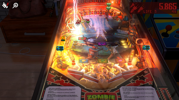 скриншот Zaccaria Pinball - Zombie Invasion Mode 4
