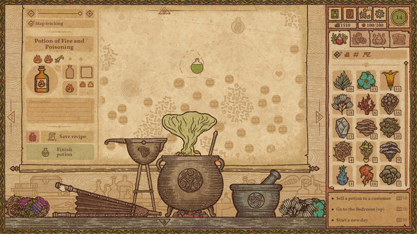 Скриншот из Potion Craft: Alchemist Simulator
