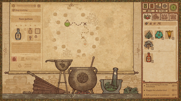 Скриншот из Potion Craft: Alchemist Simulator