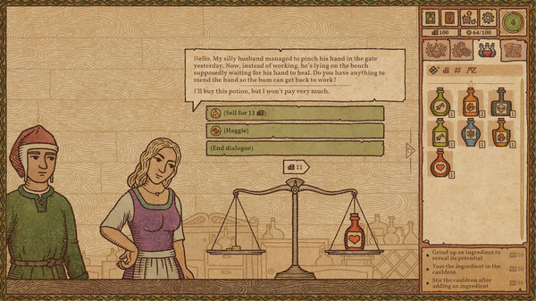 Скриншот из Potion Craft: Alchemist Simulator