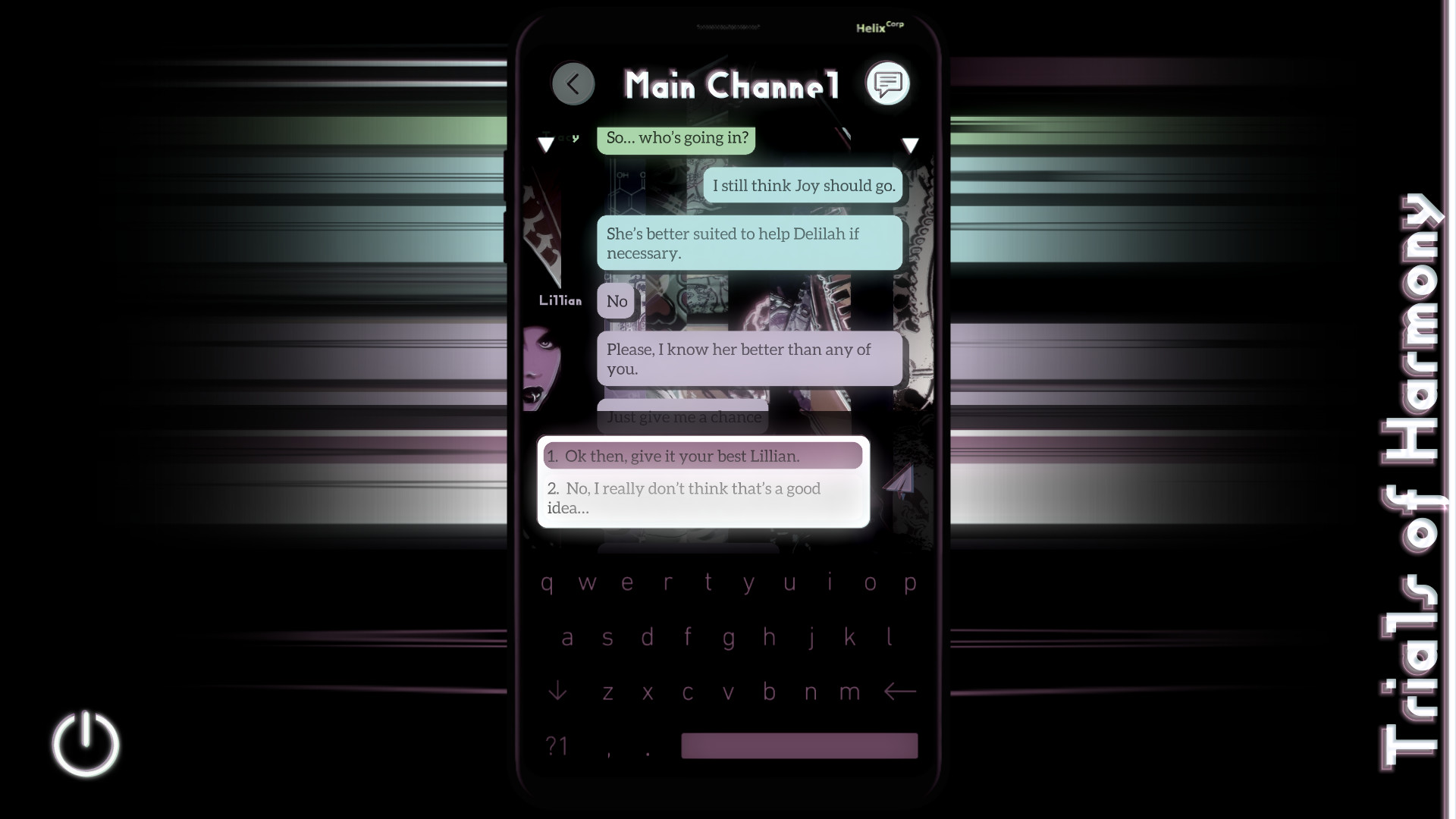 Trials of Harmony ~ Experimental Visual Novel Demo #12