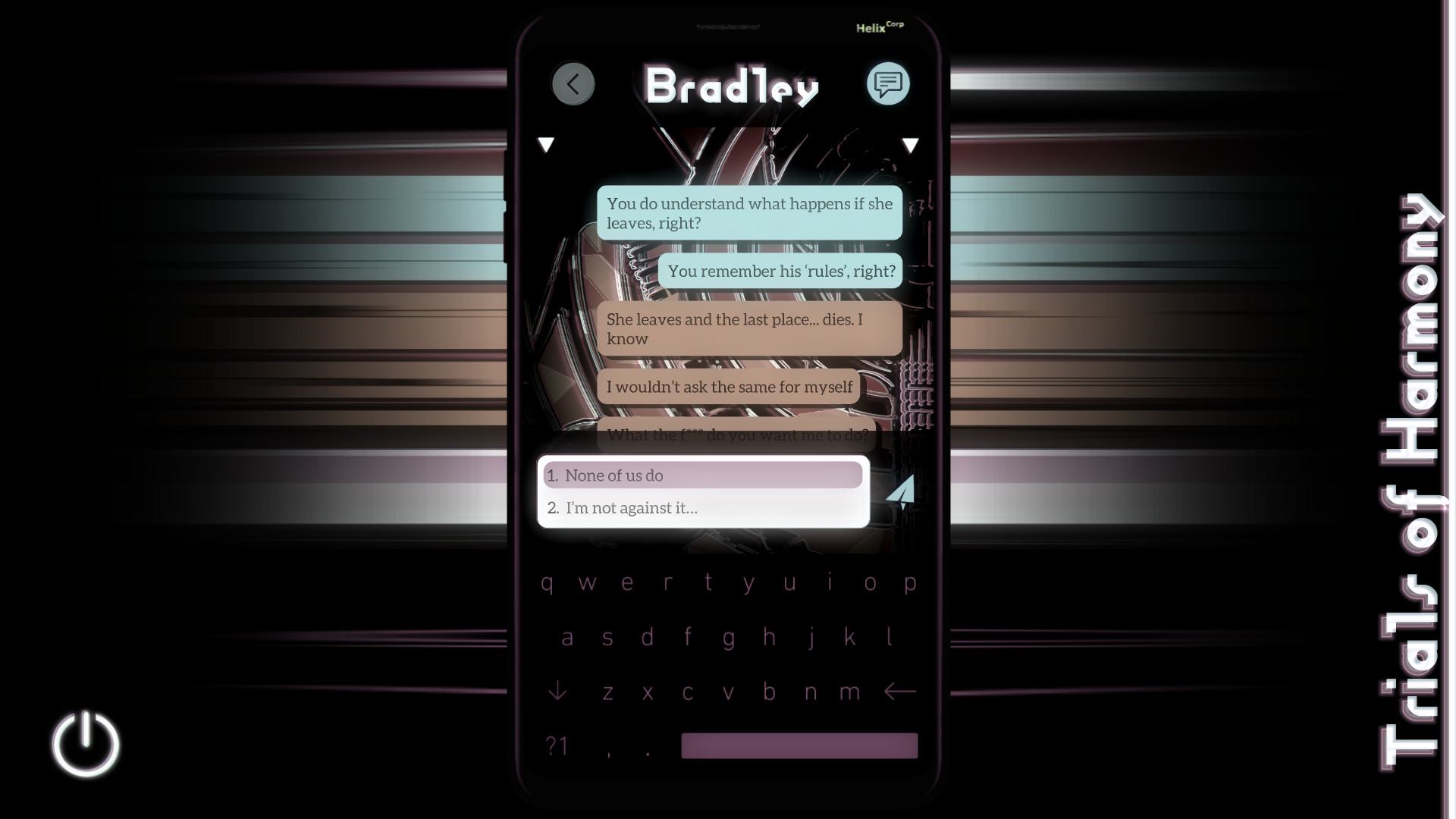 Trials of Harmony ~ Experimental Visual Novel Demo #11