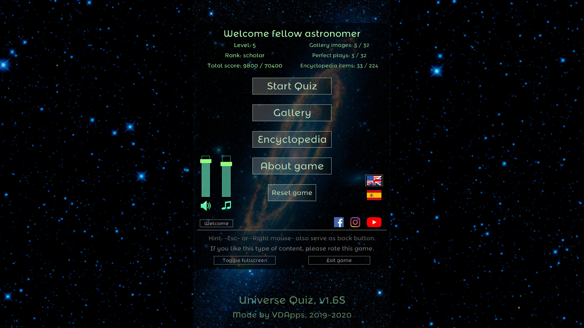 Universe Quiz - Win - (Steam)