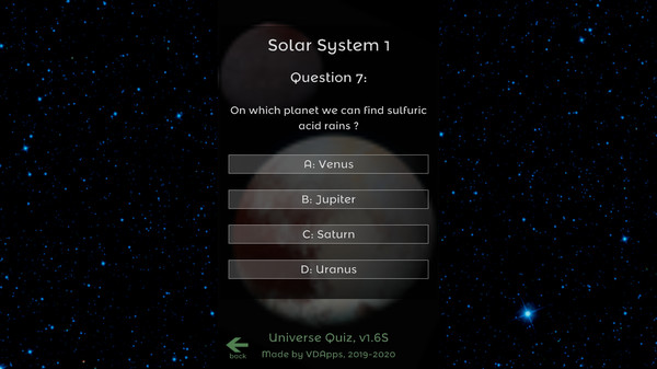 скриншот Universe Quiz 2