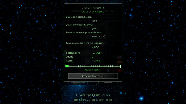 скриншот Universe Quiz 4