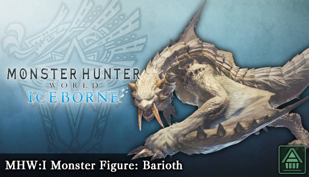 Monster Hunter World Iceborne MHW I Monster Figure Barioth on